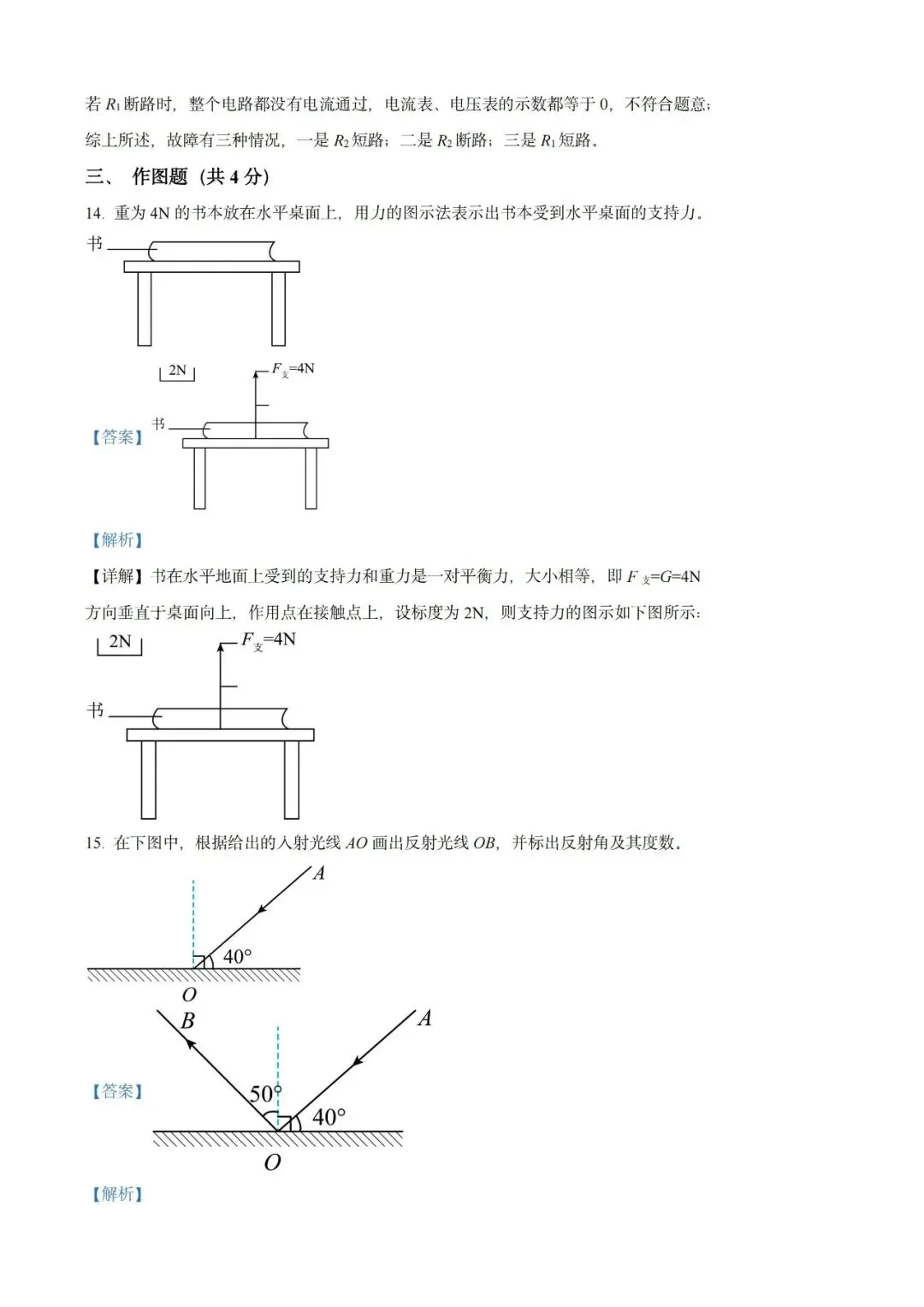 上海近三年中考各科真题汇总+ 2026年中考化学一模分类汇编 第46张