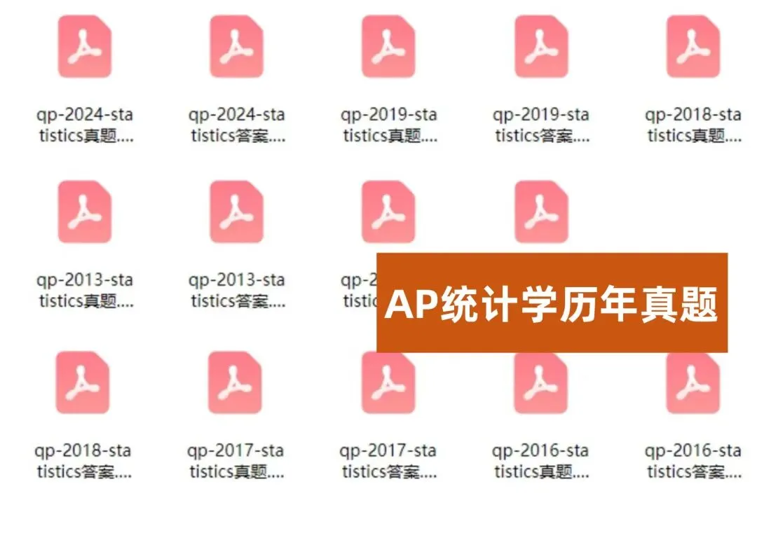无偿分享!2026年AP统计学真题+答案!(下载链接) 第8张
