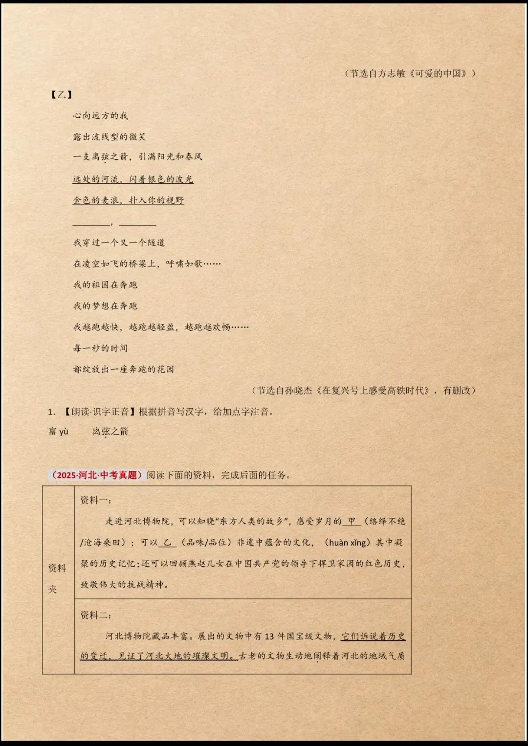 中考冲刺 | 2026年中考语文一轮专项复习 全国通用 (电子版可打印) 第10张