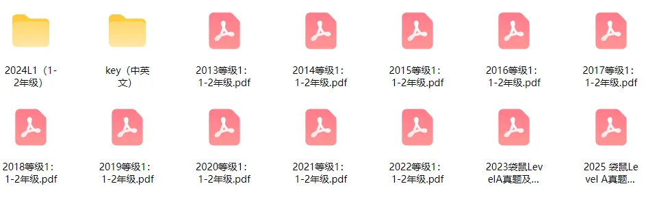 袋鼠竞赛真题合集【电子版】,低龄数学竞赛规划指南! 第2张