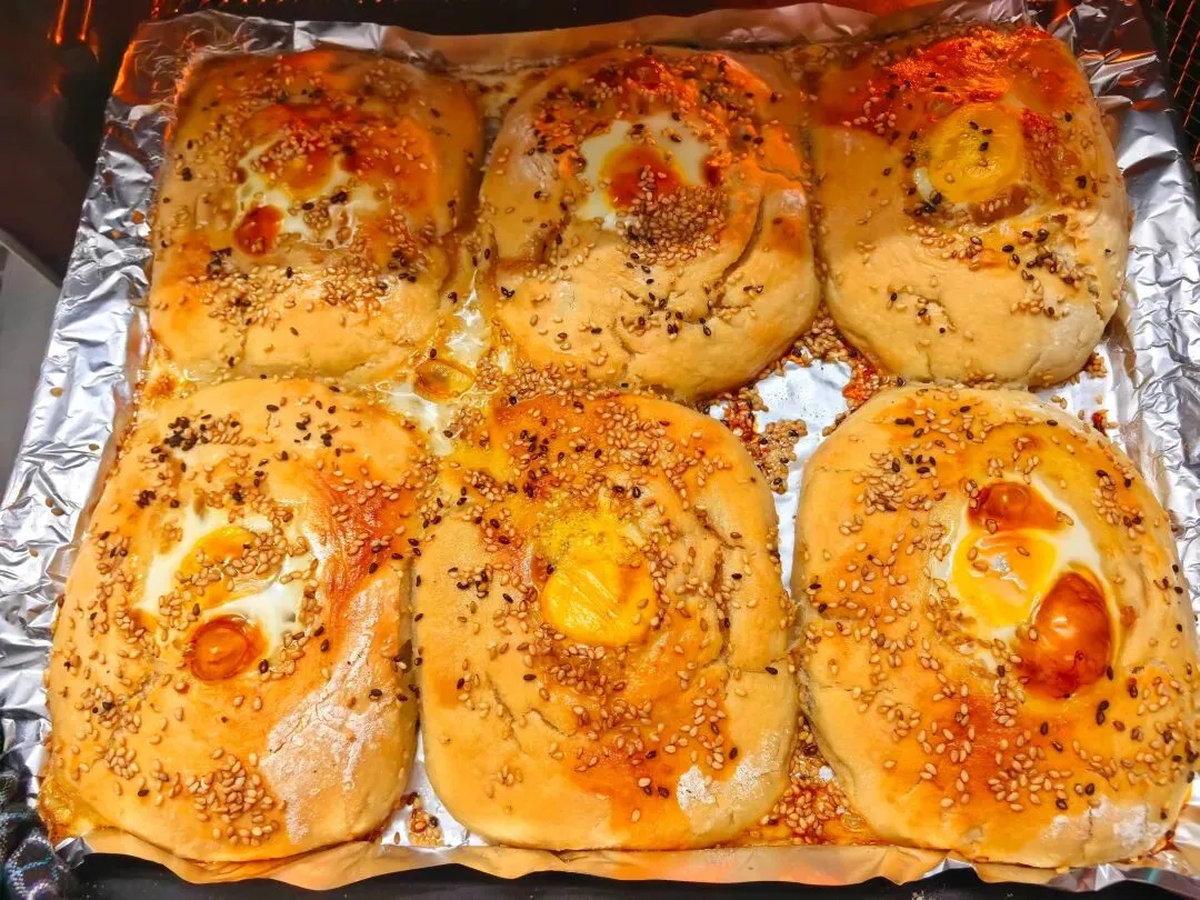 中考倒计时!初三儿子早餐不费妈,爆火的鸡蛋鲜肉烧饼,原来做法这么简单! 第9张