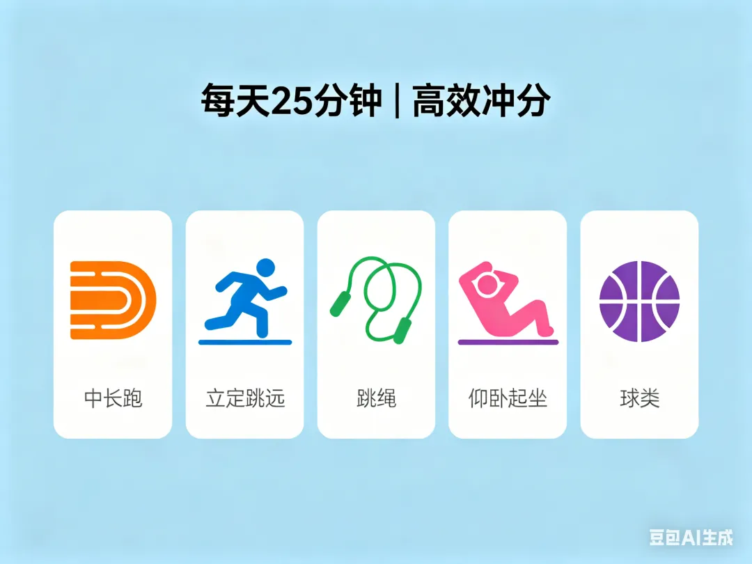 2026中考体育5月开考!最后20天提分攻略,避开3个坑,多拿5分很简单 第6张 2026中考体育5月开考!最后20天提分攻略,避开3个坑,多拿5分很简单 第6张