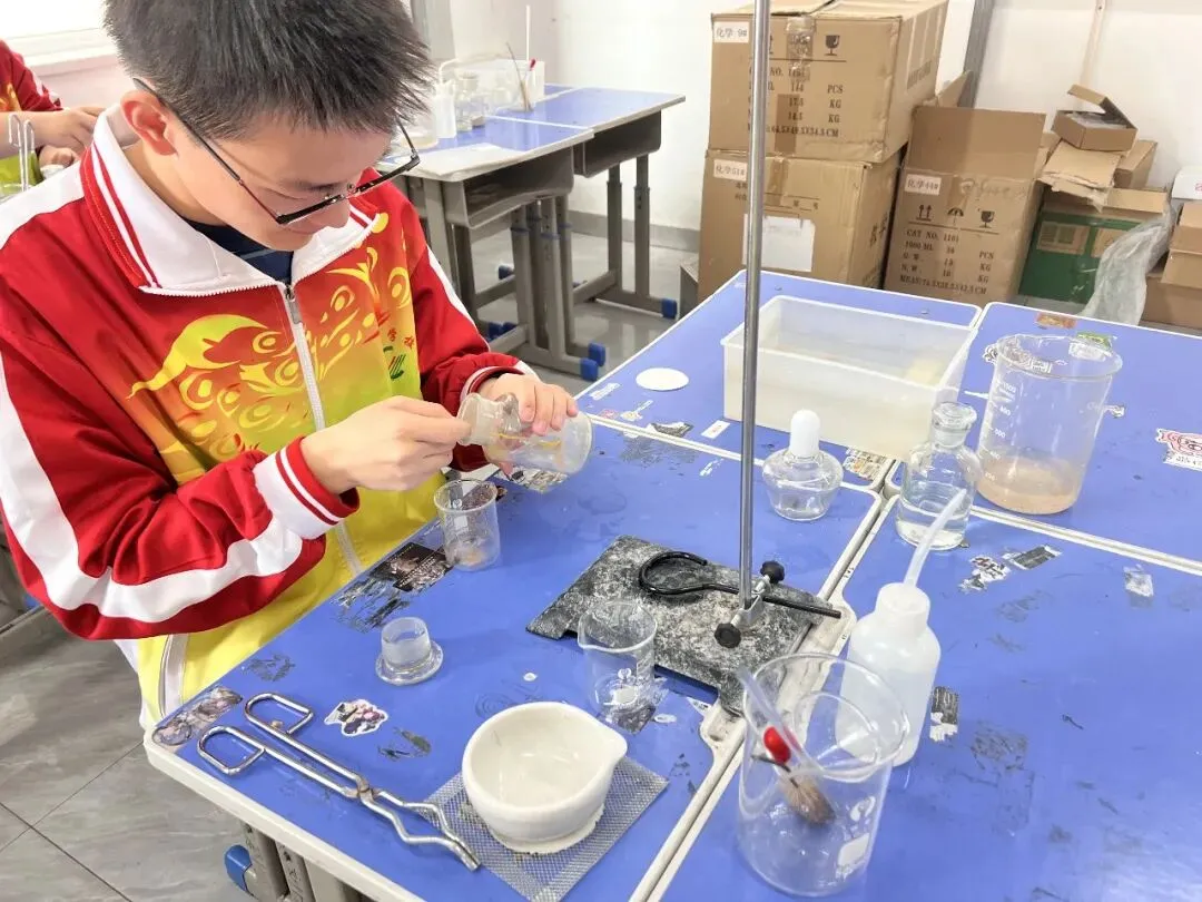 以练促考强技能 凝心备战筑根基——成功中考二校开展理化生实验备考专项训练 第9张