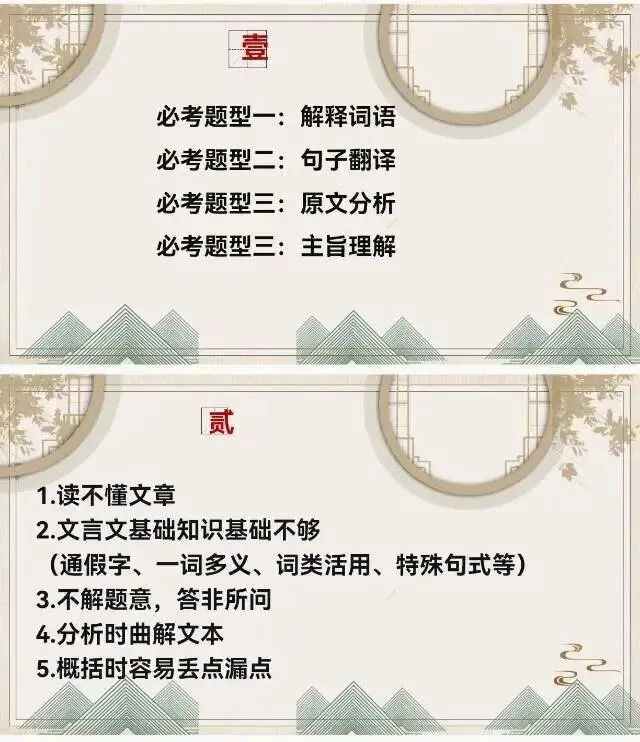 中考文言文复习,这样讲思路清晰效果好! 第2张