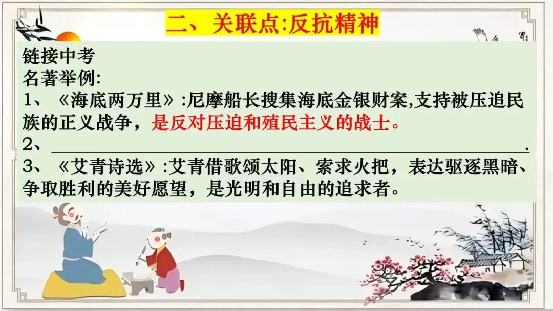 中考12部名著横向联读这样讲太赞了! 第7张