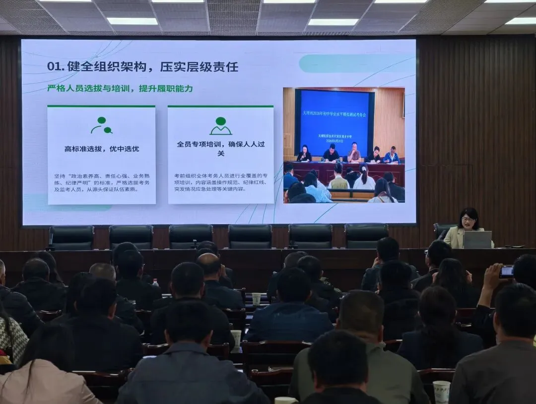 大理市召开2026年初中学业水平模拟测试质量分析会 第10张