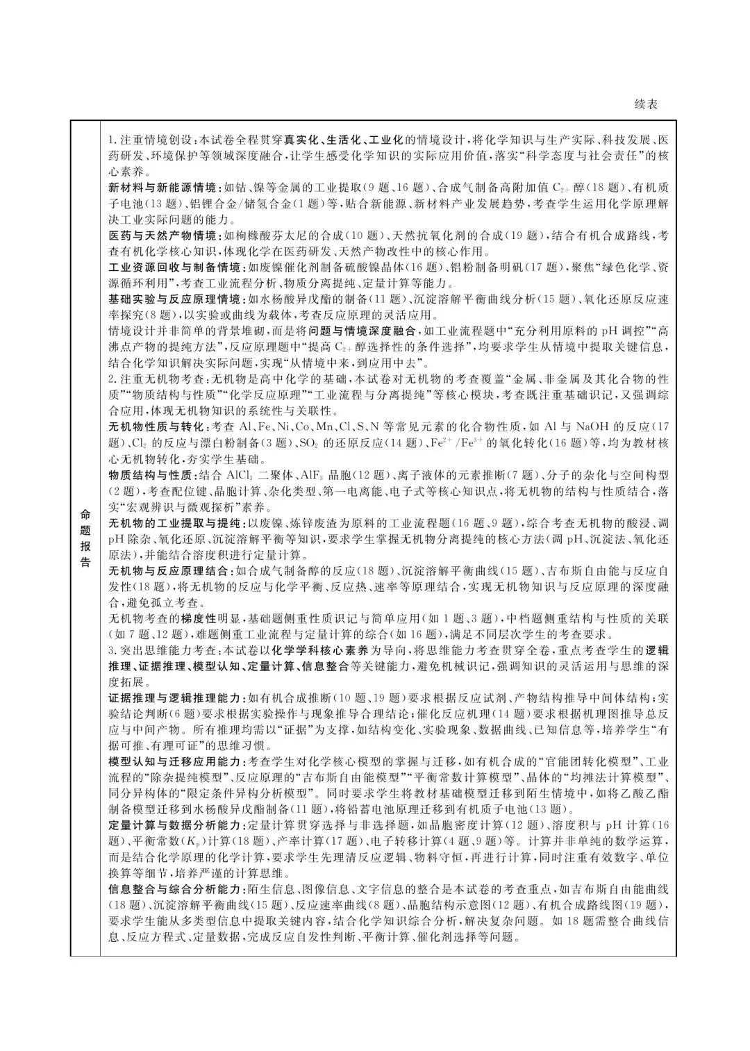 2026届高三模拟考║2026届高三辽宁名校联盟三模化学试题 第14张