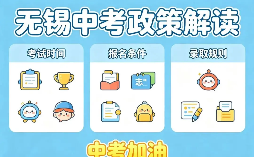 无锡市教育局中考最近政策解读 第9张