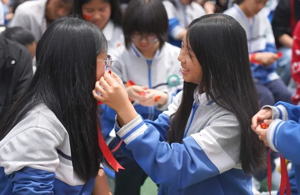 让生命绽放力量,助中考决胜圆梦 —— 我校成功举办中考励志演讲活动 第16张