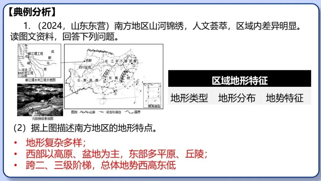 2026年中考地理三轮复习专题 综合题答题思路汇总 第11张
