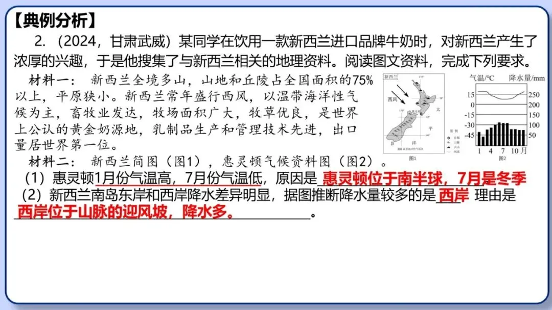 2026年中考地理三轮复习专题 综合题答题思路汇总 第55张