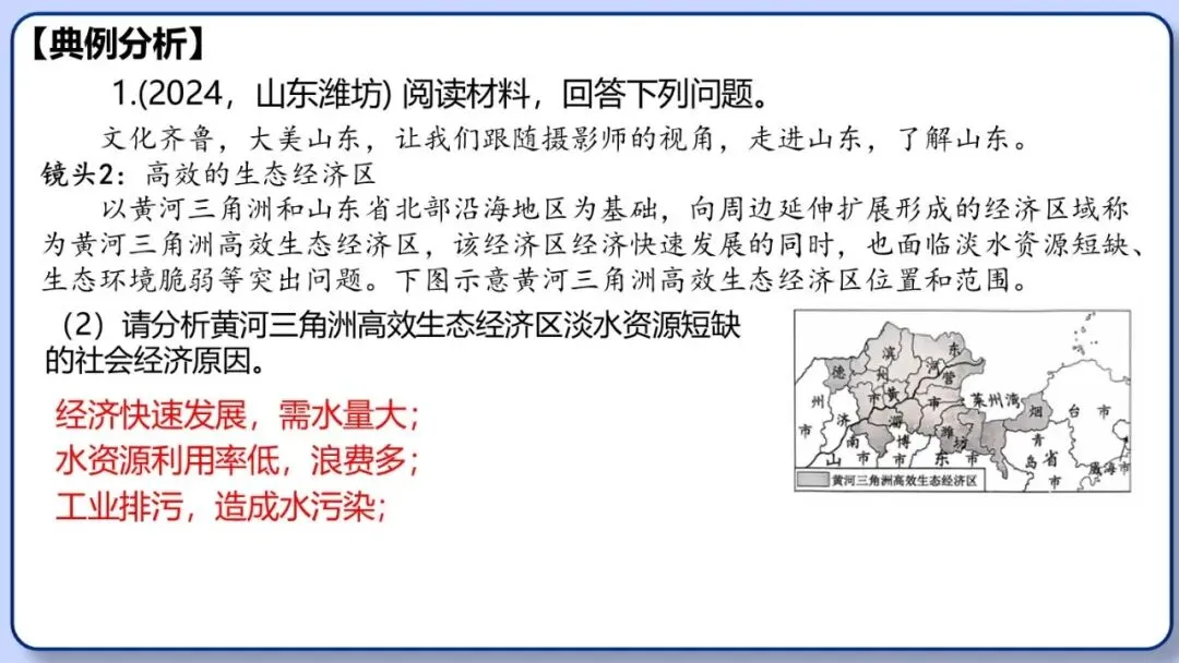 2026年中考地理三轮复习专题 综合题答题思路汇总 第99张