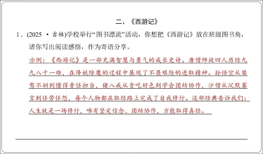 中考专项复习-12部名著阅读必刷题单篇过关+多部联读(讲解版,ppt73张) 第9张