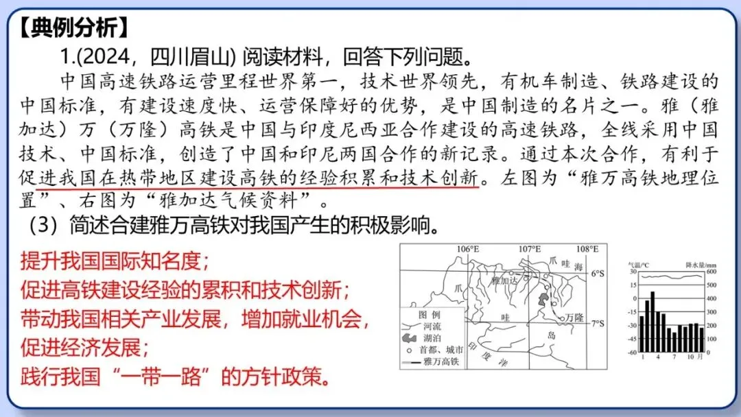2026年中考地理三轮复习专题 综合题答题思路汇总 第134张