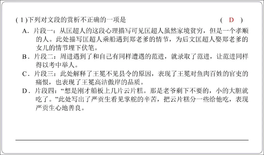中考专项复习-12部名著阅读必刷题单篇过关+多部联读(讲解版,ppt73张) 第55张