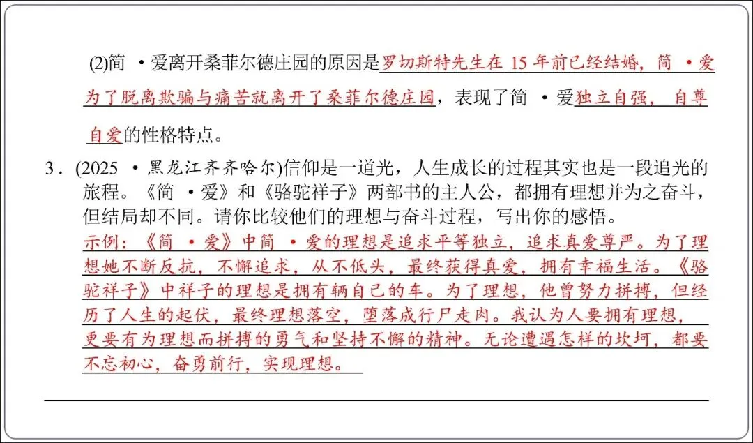 中考专项复习-12部名著阅读必刷题单篇过关+多部联读(讲解版,ppt73张) 第60张