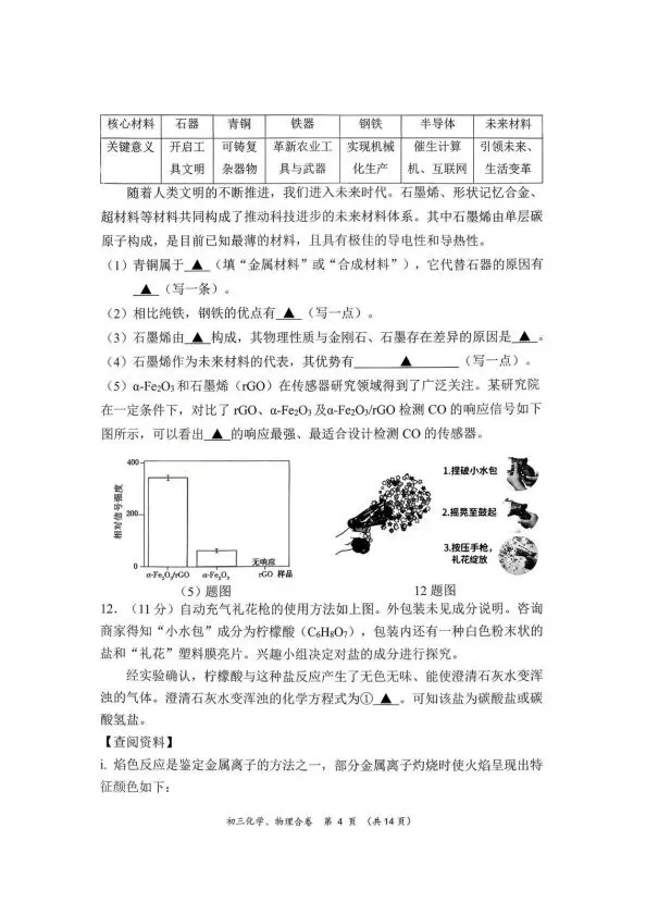 已更新!龙岗/福田/坪山区初三二模全科真题及答案! 第6张