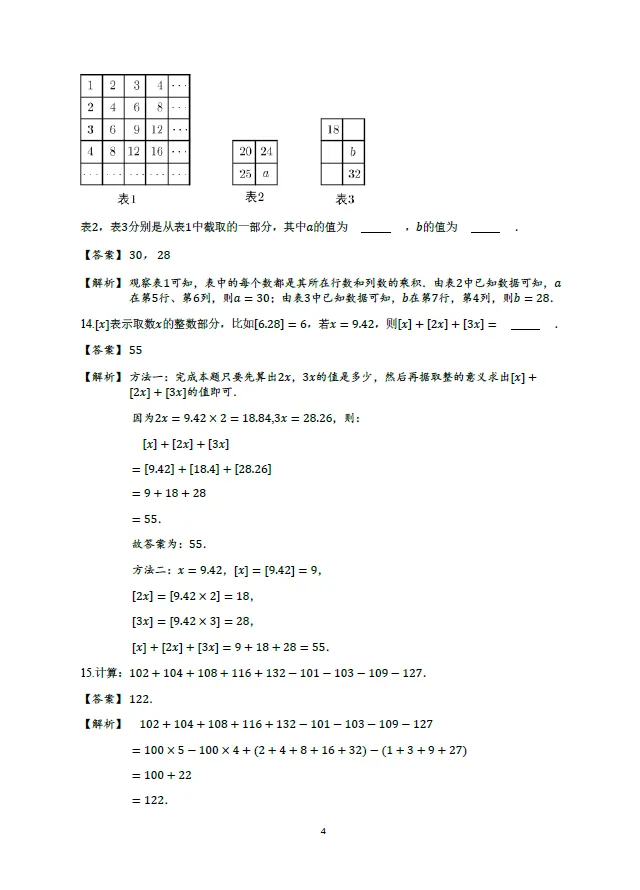 上海小升初五升六分班考数学真题分享 第8张