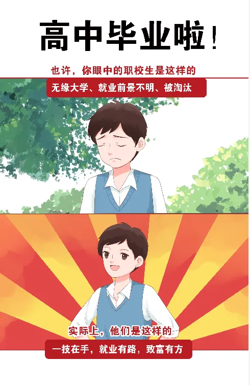 @初中毕业生 中考后的十字路口,你打算怎么走? 第12张