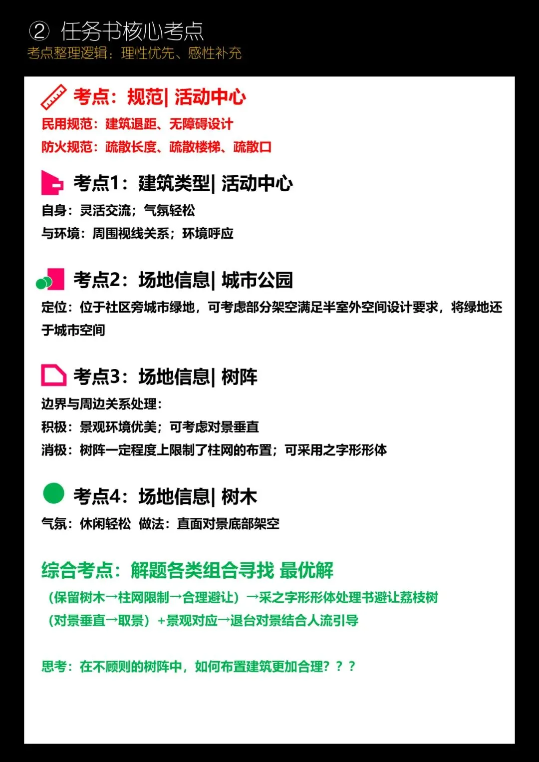 拯救你的快题 | 全国快题改革真题解题系列,深圳大学解题【兴哥出品】 第4张