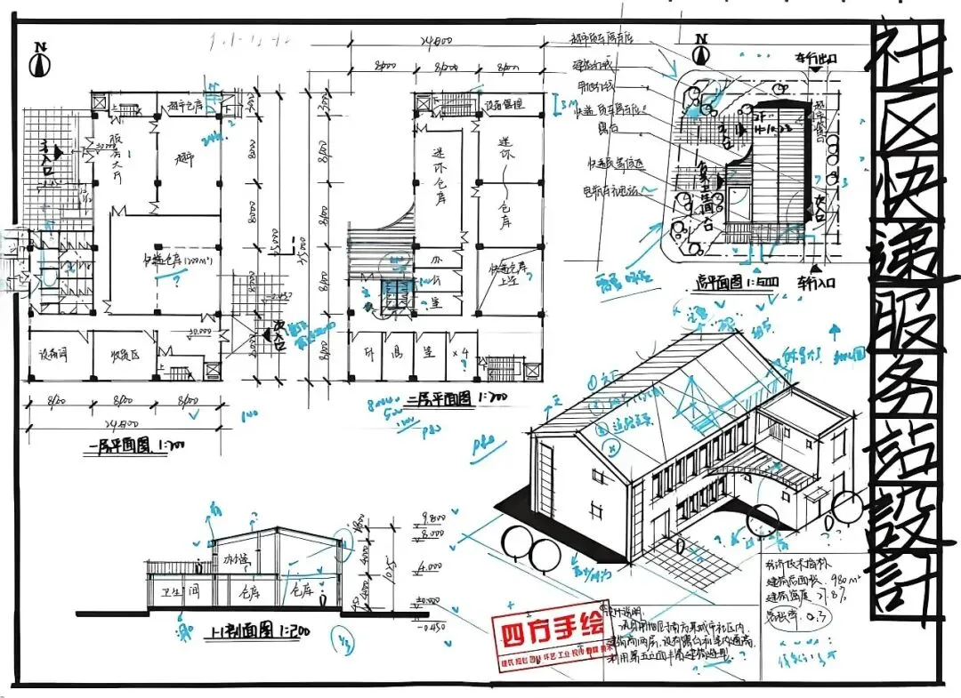 最新真题解析丨华南理工大学2026年建筑快题深度剖析&考点讲解&方案范图! 第17张