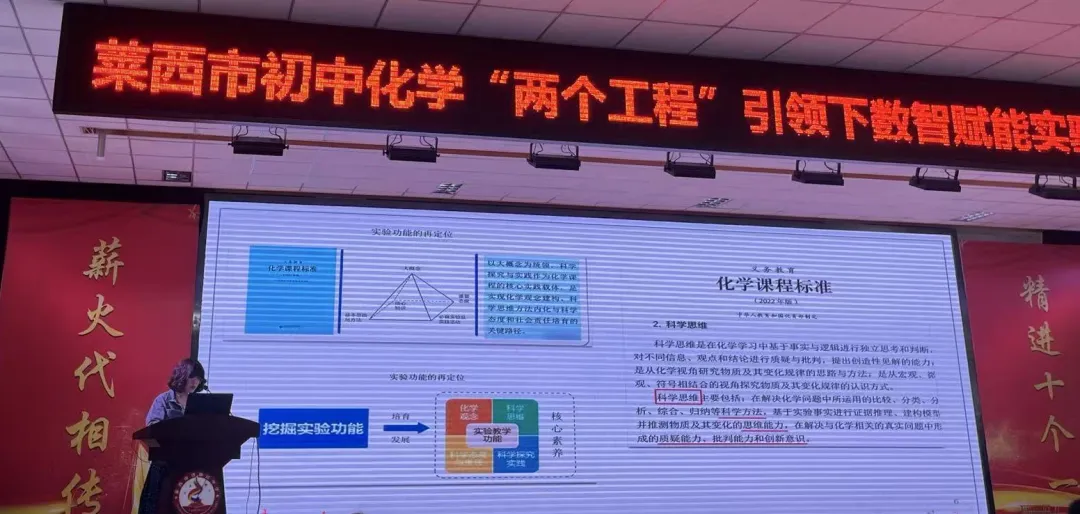 数智赋能研实验 中考备考启新程——莱西市初中化学“两个工程”引领下数智赋能实验教学暨复习研讨会纪实 第15张