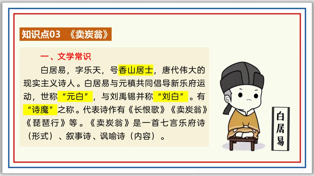 中考古诗词分主题一遍过⑩:民生疾苦(下)PPT 第2张