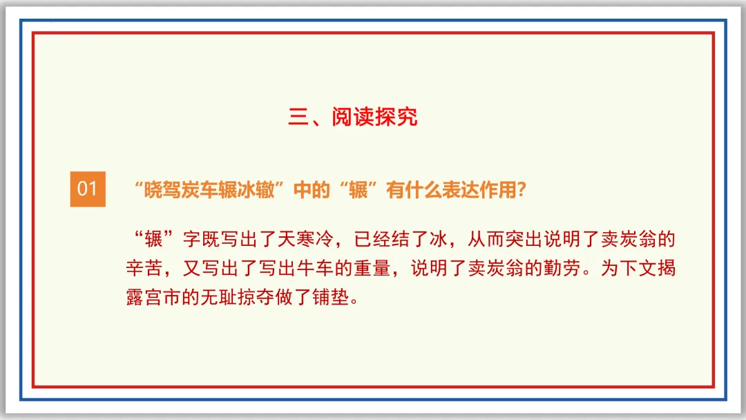 中考古诗词分主题一遍过⑩:民生疾苦(下)PPT 第5张