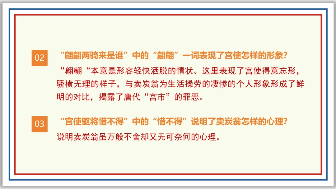 中考古诗词分主题一遍过⑩:民生疾苦(下)PPT 第6张