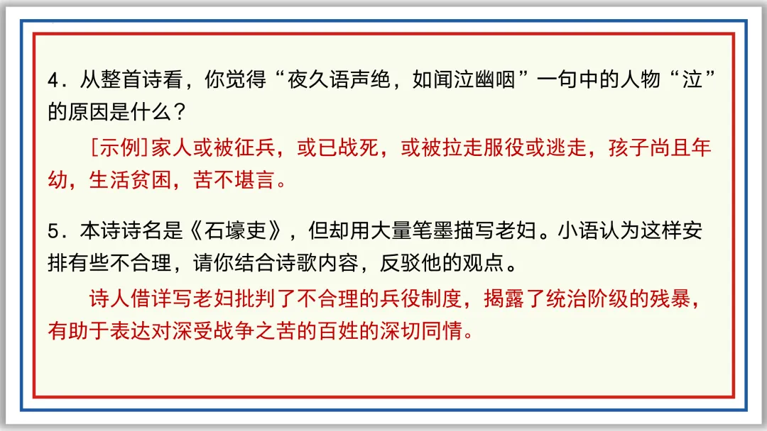 中考古诗词分主题一遍过⑩:民生疾苦(下)PPT 第32张