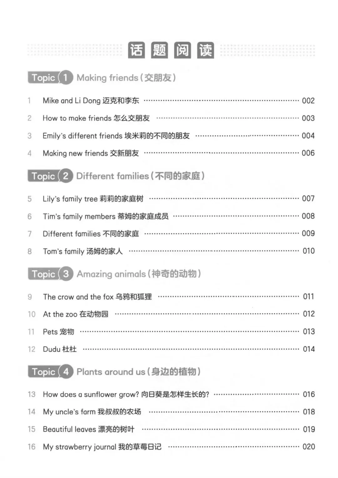 小学英语阅读真题80篇(3~6年级) 第2张