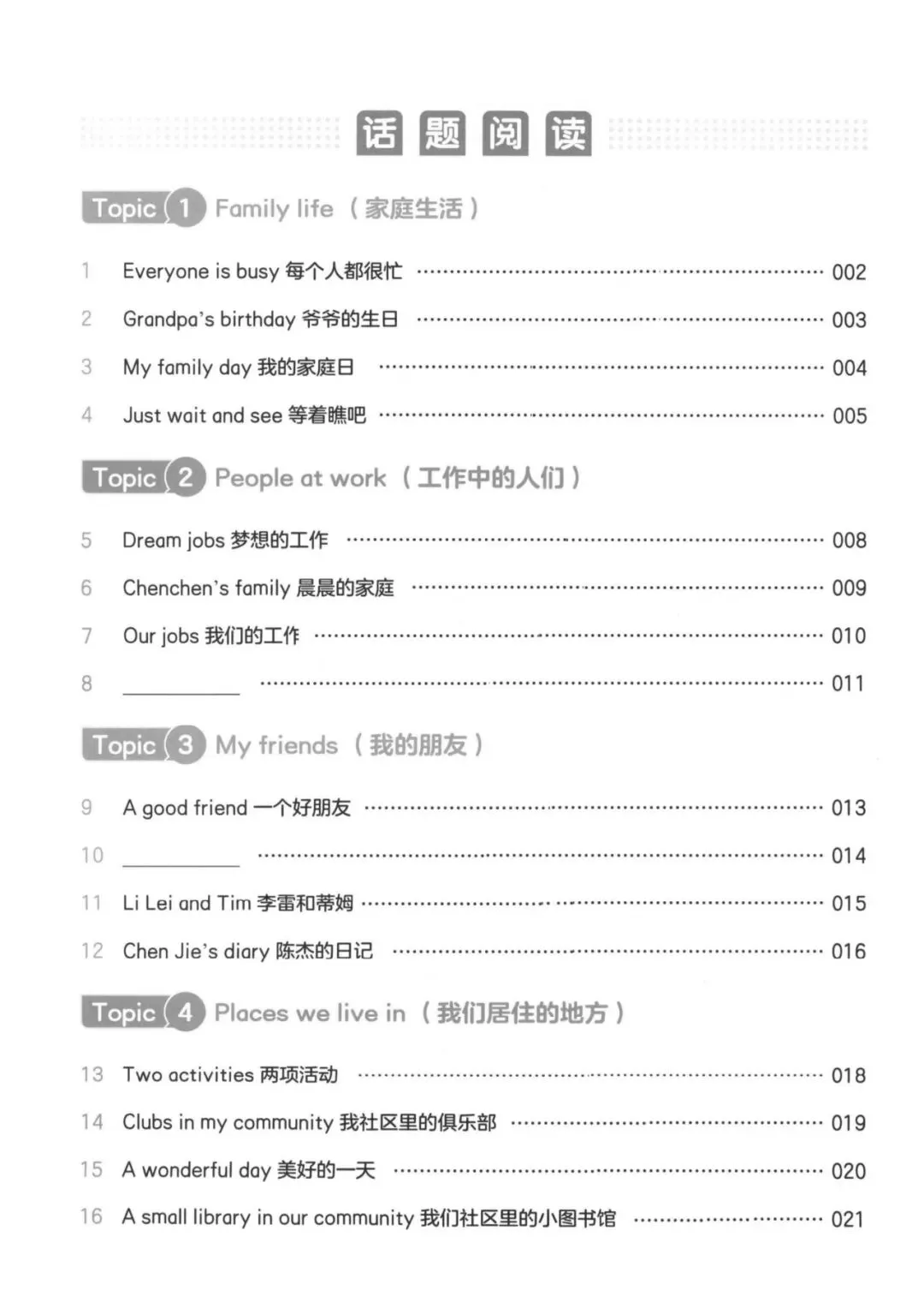 小学英语阅读真题80篇(3~6年级) 第12张