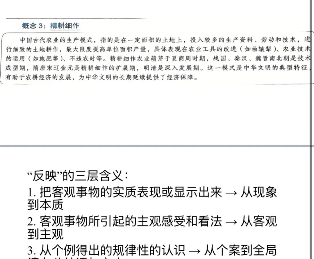 从一道高考历史真题,看懂精耕细作与材料题破题逻辑 第2张