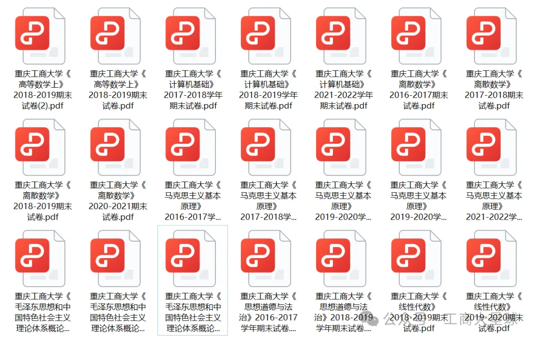 期中临近!重工商历年真题试卷互助与分享 第11张