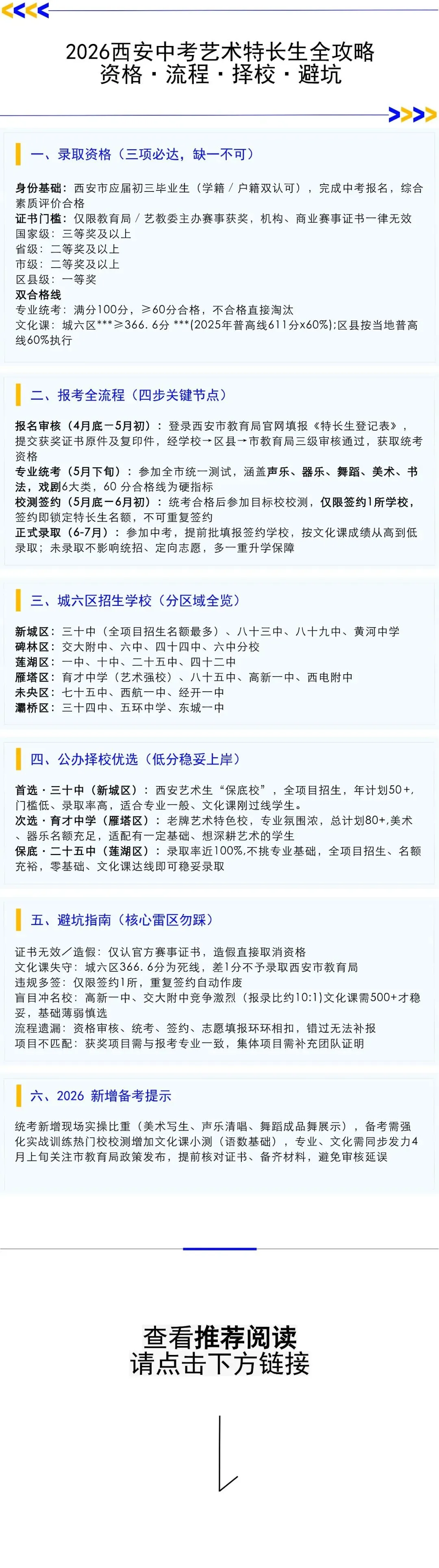 官方发布 | 2026西安中考艺术特长生全攻略 第2张