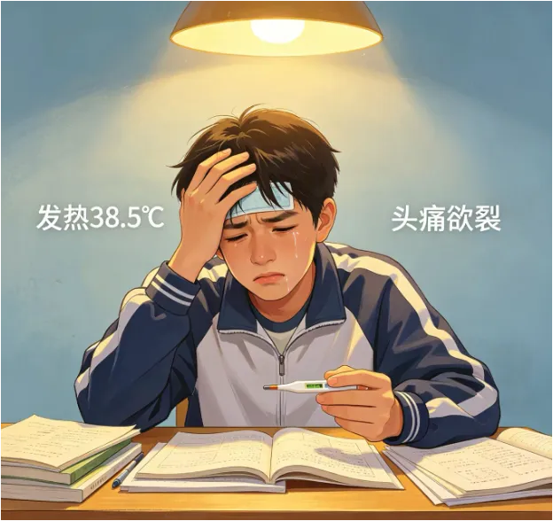 【中考、高考倒计时】发热头痛别硬扛!这份“健康提醒”比刷题重要! 第1张