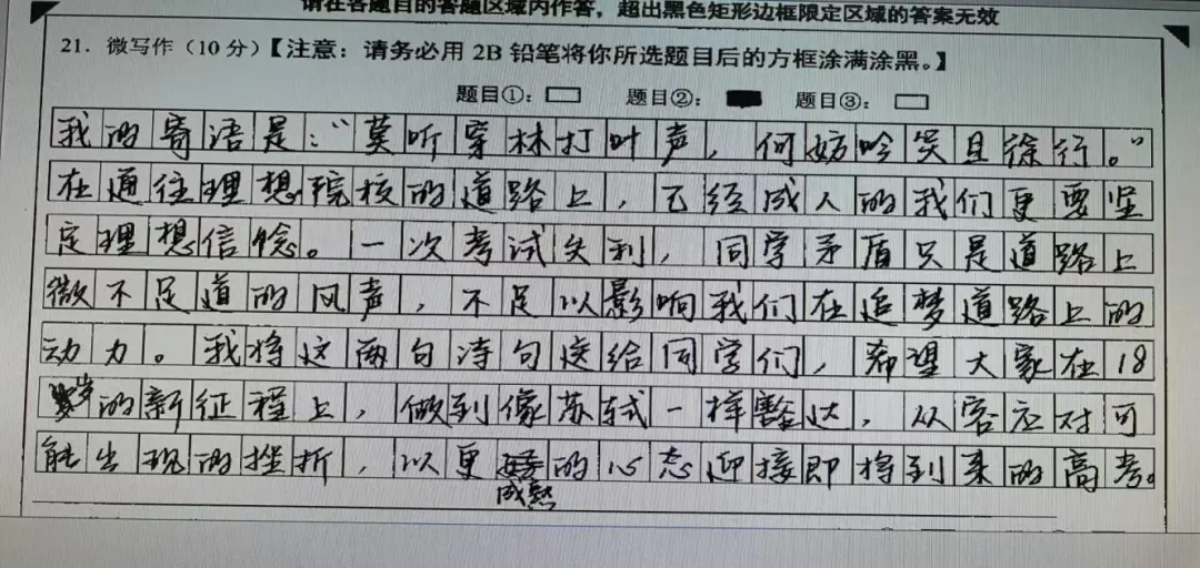 2026一模 | 石景山高三语文一模试卷及答案 第9张