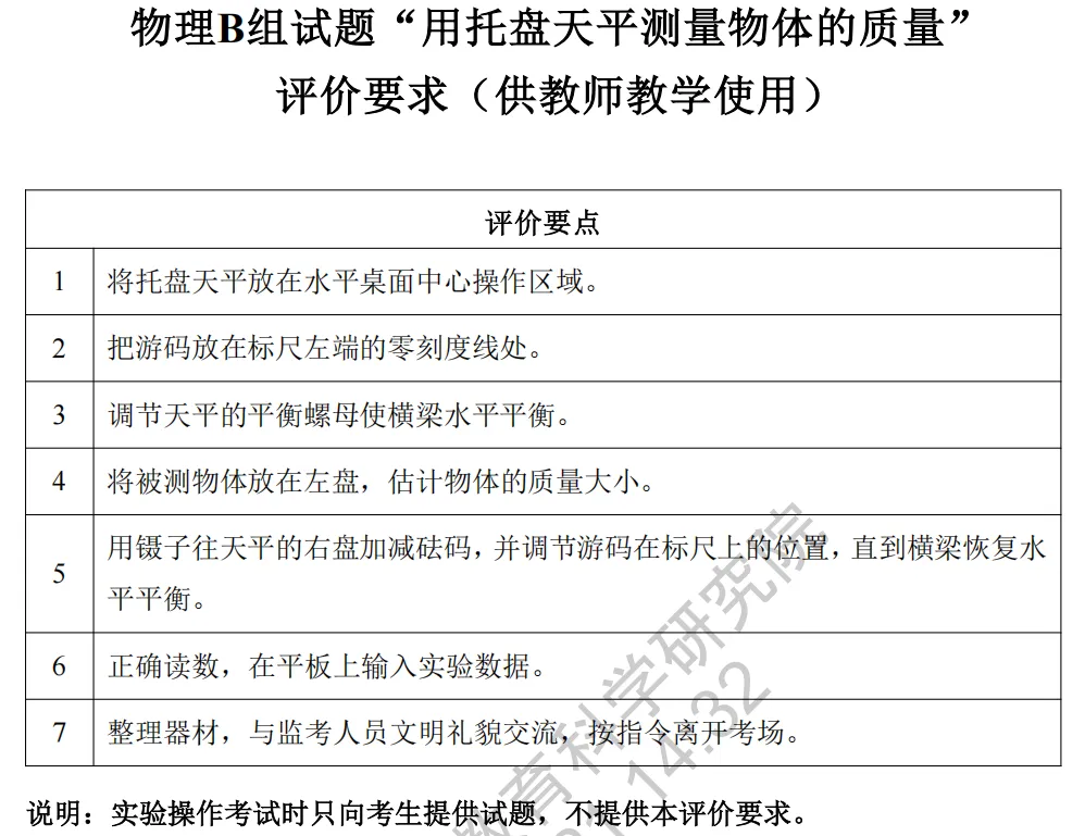 深圳市2025年初中学业水平考试物理实验操作模拟考试演示视频 第11张