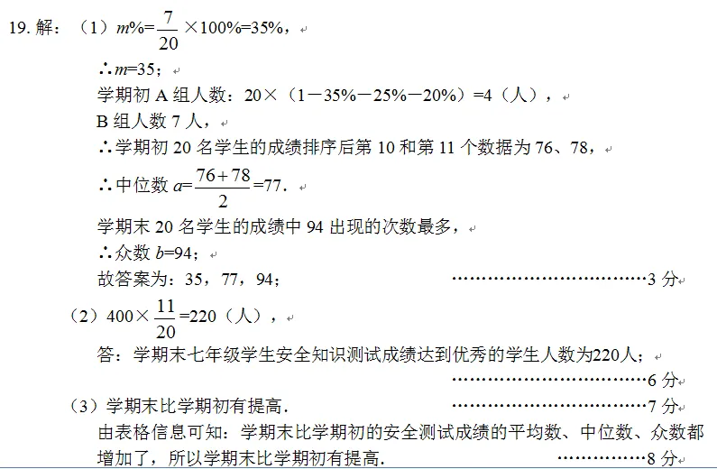 《天门市2026年初中学业水平模拟考试数学试题及参考答案与评分标准》---谢安红名师工作室 第17张