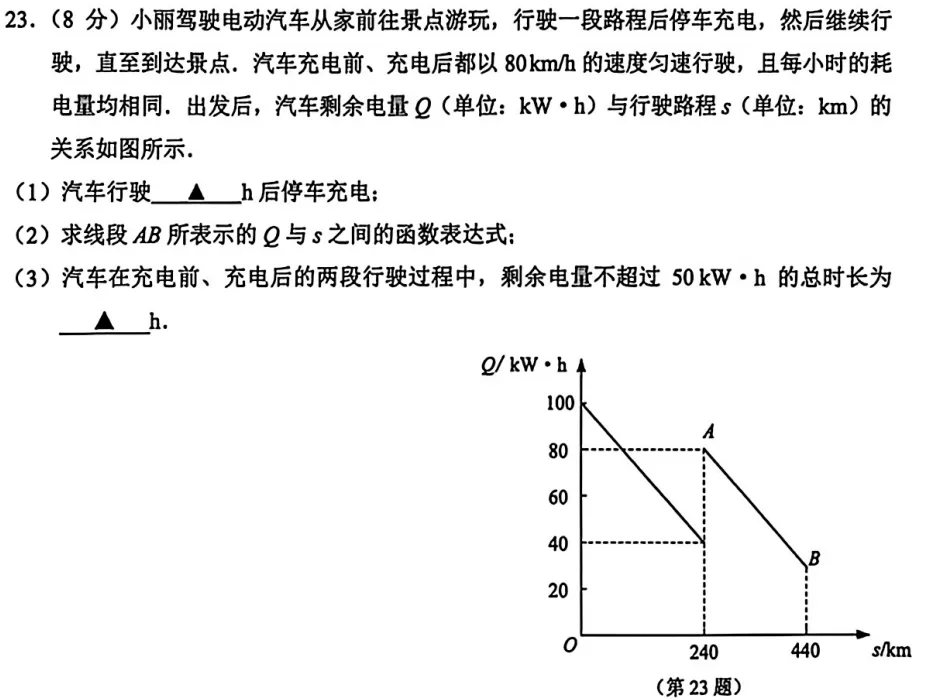 中考数学一模练习 第10张