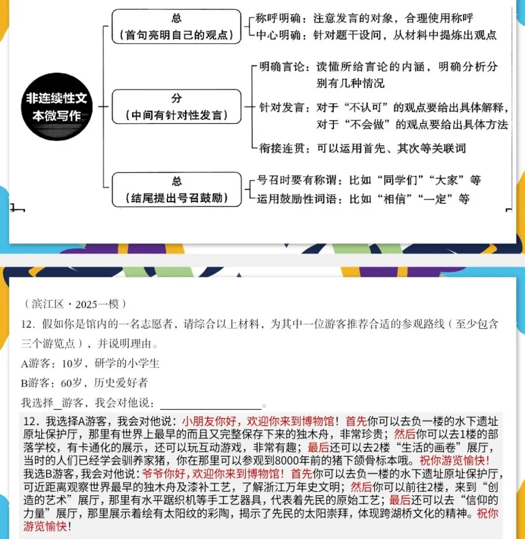 中考非连续性文本阅读 第9张