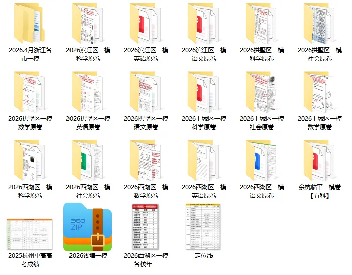 2026西湖区一模英语试卷分析(全科已出!) 第15张