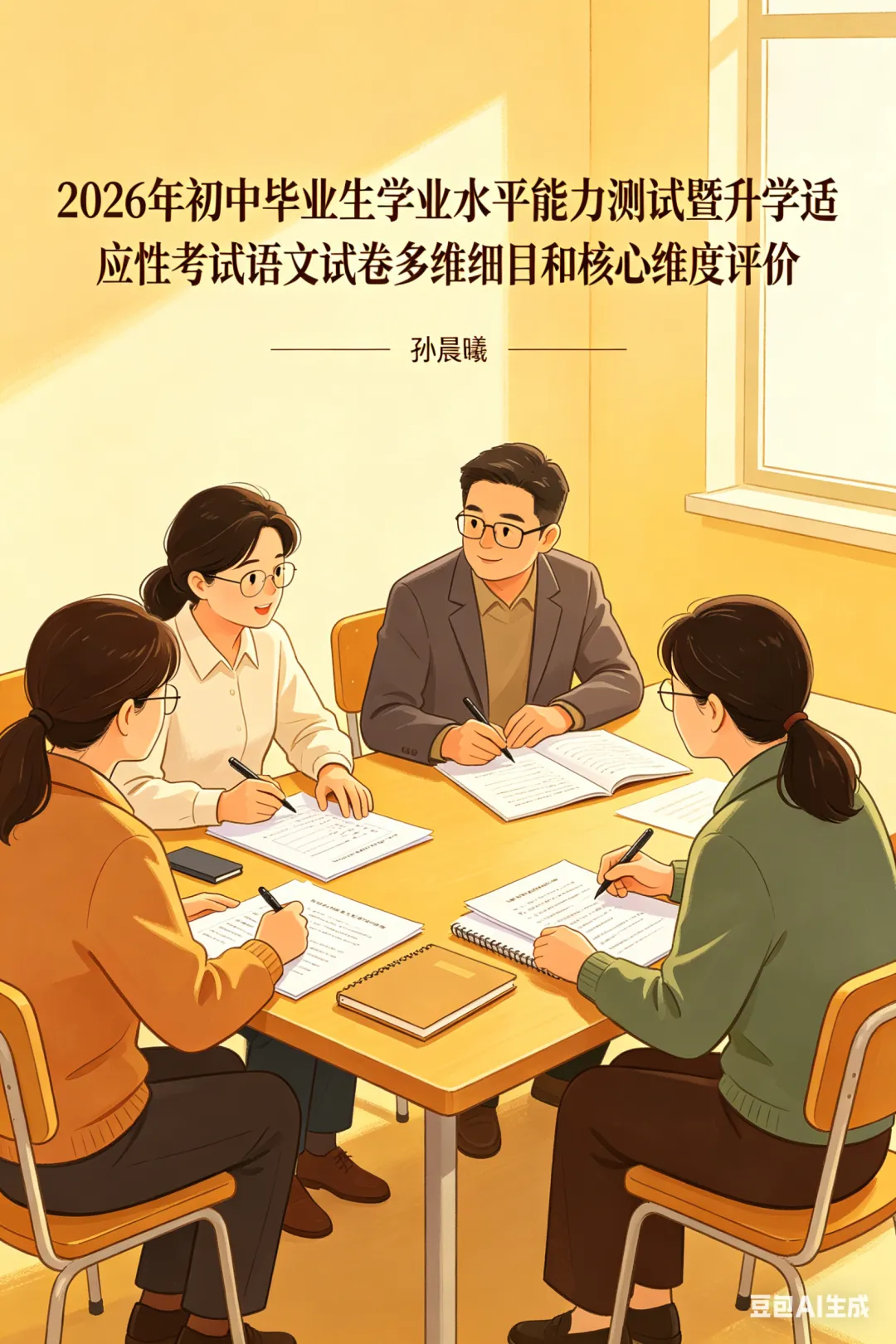 孙晨曦(试题研究)|曾都区2026年中考适应性考试语文试卷多维细目和核心维度评价 第2张