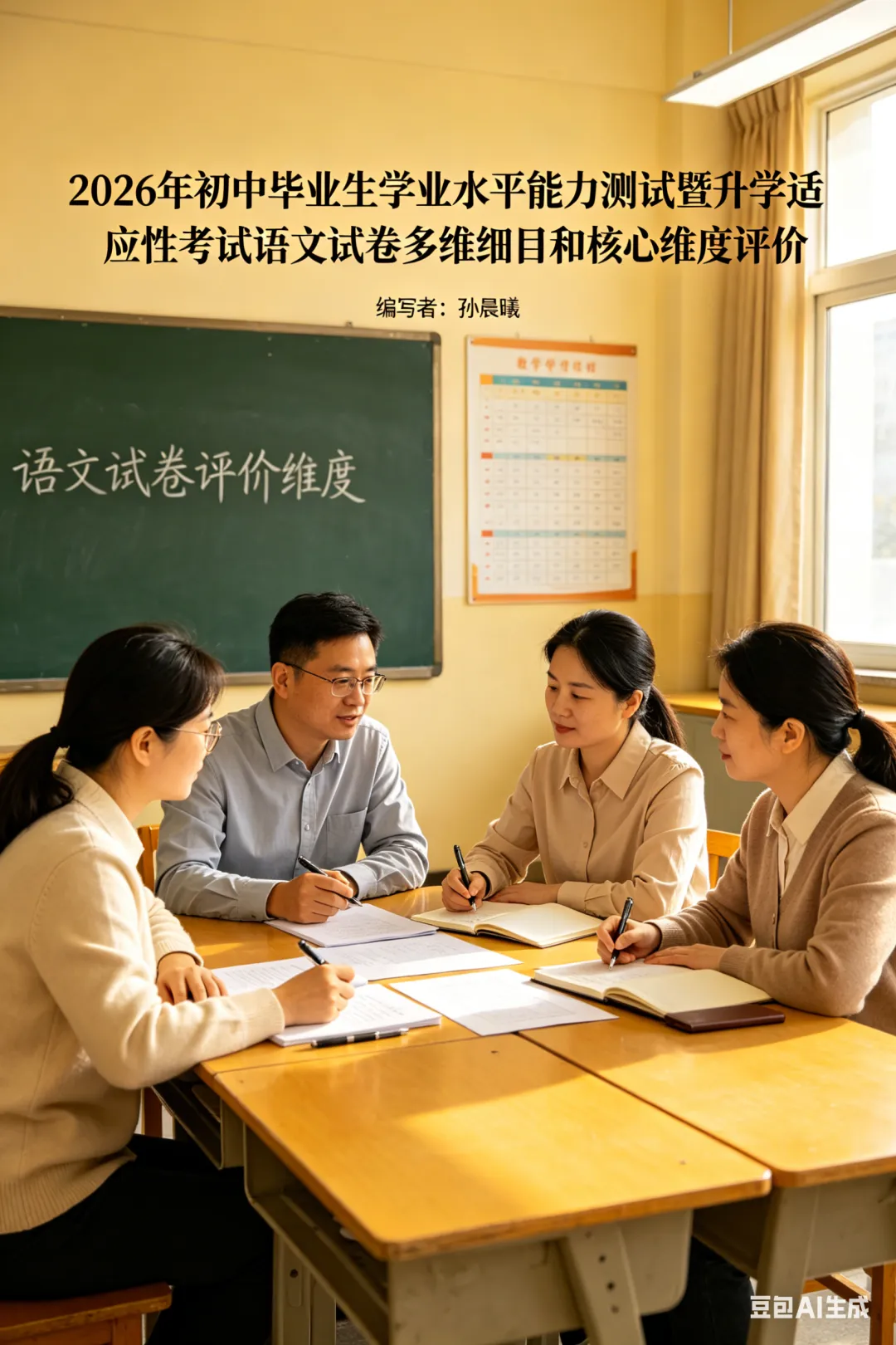 孙晨曦(试题研究)|曾都区2026年中考适应性考试语文试卷多维细目和核心维度评价 第5张