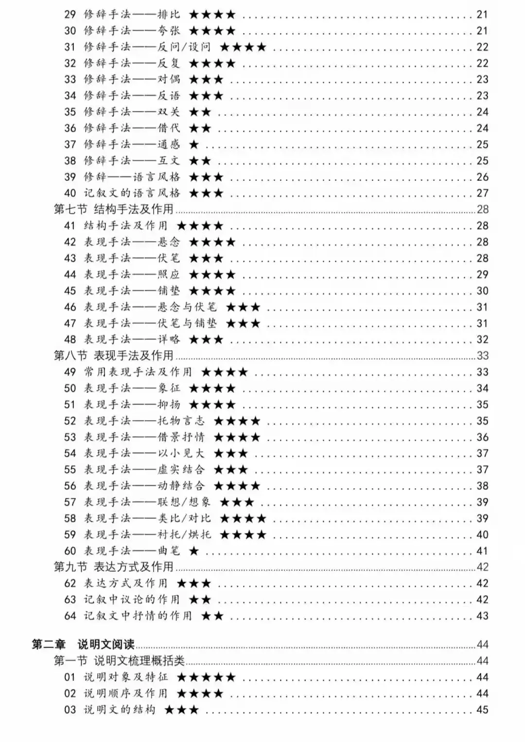 2026中考语文答题技巧精编|可打印 第4张