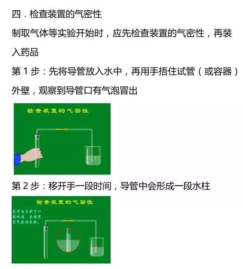 中考化学实验基本操作大盘点,考前必看! 第15张