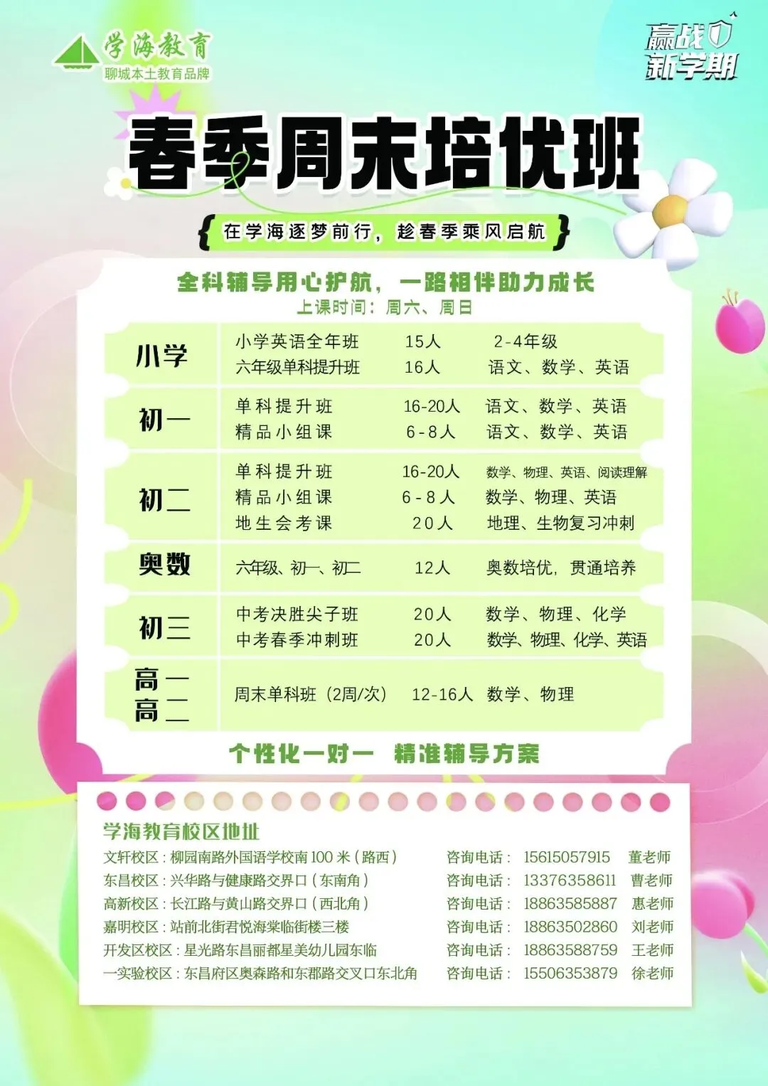 聊城高新区2026年中考指标生计划 第2张