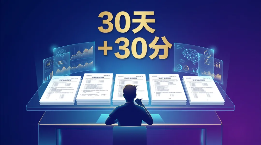 高考最后29天,把五年真题喂给AI:兴许多拿30分的方法 第1张