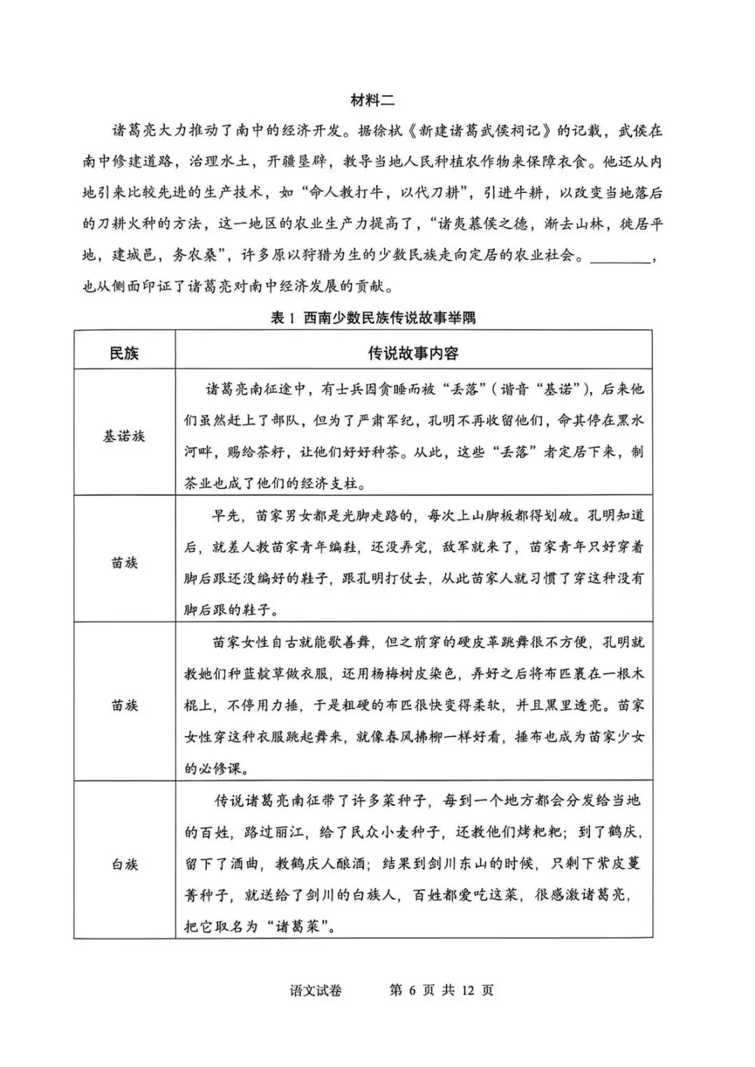 2026年北京石景山区初三一模试卷及解析(语数英物道) 第6张