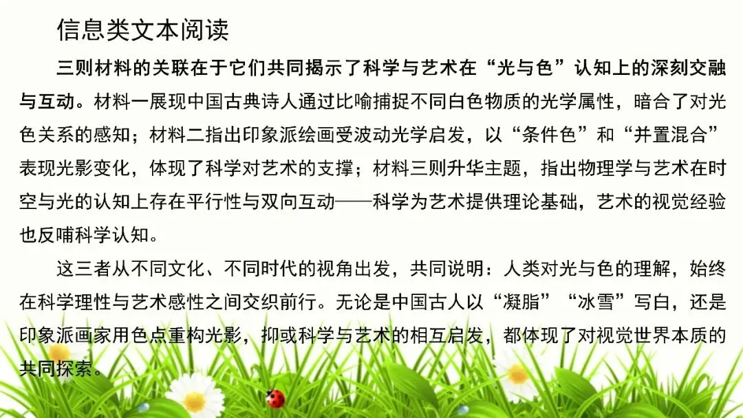 【试卷+课件】2026届山东临沂市高三二模语文试卷讲评课件 第11张
